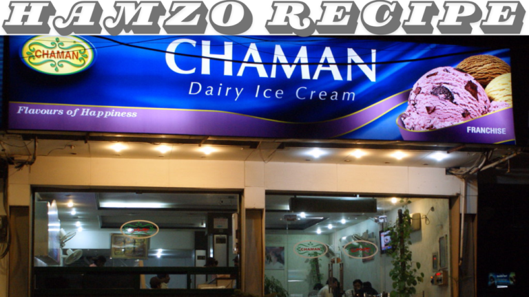 Chaman Ice Cream restaurant